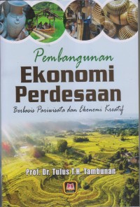 PEMBANGUNAN EKONOMI PERDESAAN BERBASIS PARIWISATA DAN EKONOMI KREATIF