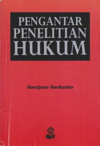 PENGANTAR PENELITIAN HUKUM