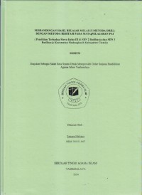 PERBANDINGAN HASIL BELAJAR MELALUI METODA DRILL DENGAN METODA RESITASI PADA MATA PELAJARAN PAI